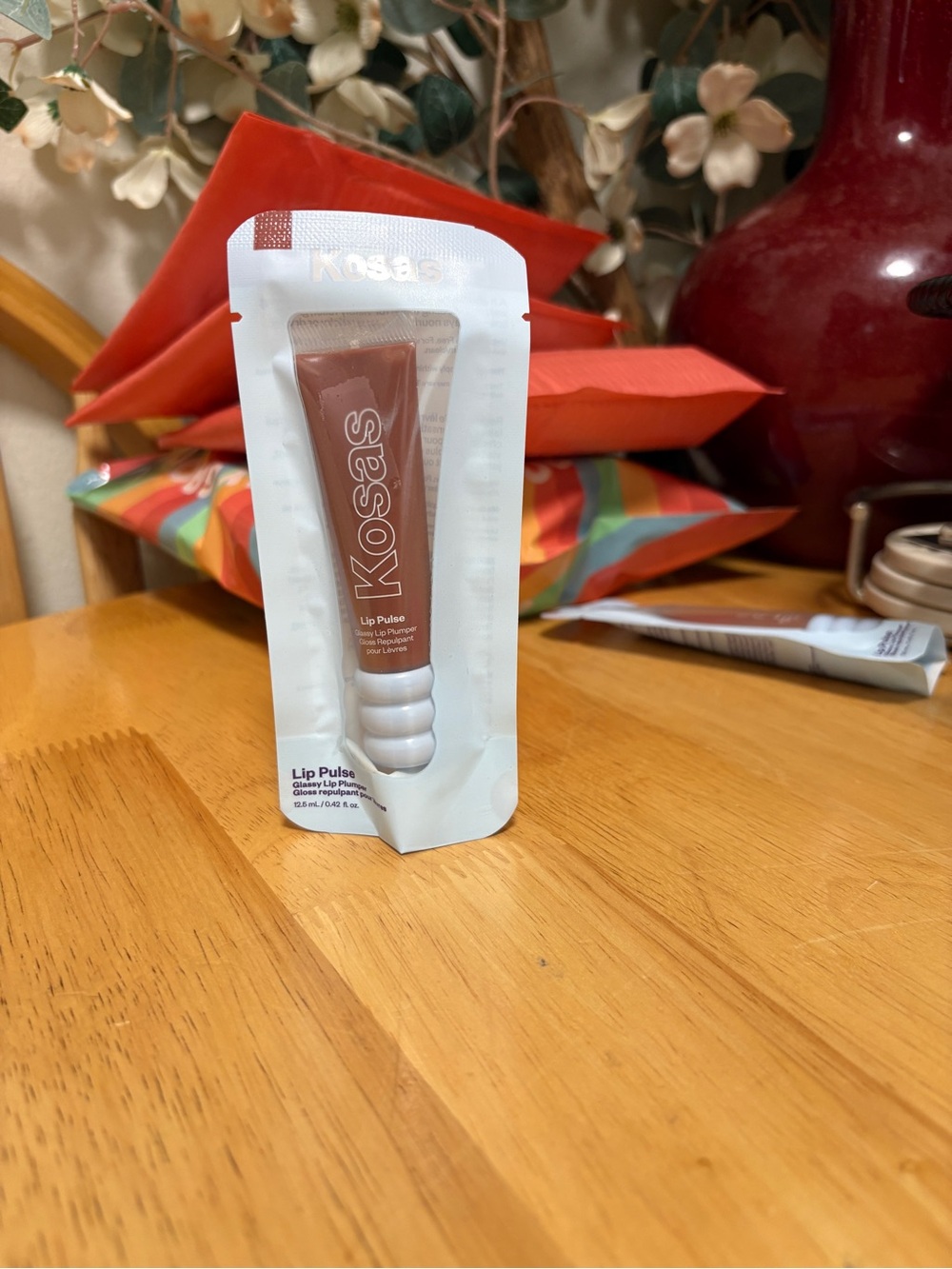 KOSAS Lip Pulse Glassy Lip Plumper in SIXTH SENSE, 0.42oz, BNIB, SEALED, New $25